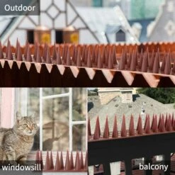 ELLE 5.4 Meters Répulsif Pigeon Balcon Anti Oiseaux Répulsif Pic Anti Chat Fence Spikes Repellent Spikes Protection Du Jardin Contre Les Oiseaux- 12 Packs 9 ELLE 5.4 Meters Répulsif Pigeon Balcon Anti Oiseaux Répulsif Pic Anti Chat Fence Spikes Repellent Spikes Protection Du Jardin Contre Les Oiseaux- 12 Packs -Outil d'entretien du jardin Soldes 49635827 3