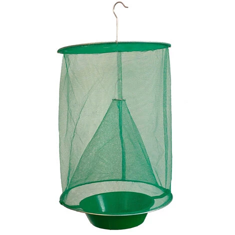 SUPERSELLER Anti-nuisible Attrape-mouches Cage De Capture De Mouches Suspendue Piège à Mouches Cage De Piège à Mouches Pliable Avec Pot Pour Verger De Ranch De Jardin, Type 2 - Type 2 4 SUPERSELLER Anti-nuisible Attrape-mouches Cage De Capture De Mouches Suspendue Piège à Mouches Cage De Piège à Mouches Pliable Avec Pot Pour Verger De Ranch De Jardin, Type 2 - Type 2 – Image 2