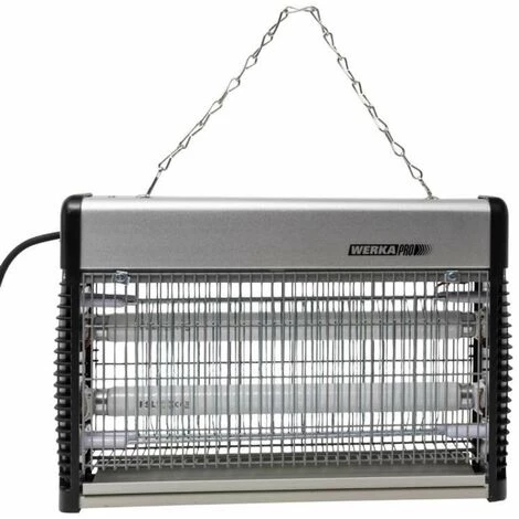 Destructeur D'insectes En Aluminium Werkapro 20 Watts 6 Destructeur D'insectes En Aluminium Werkapro 20 Watts – Image 4