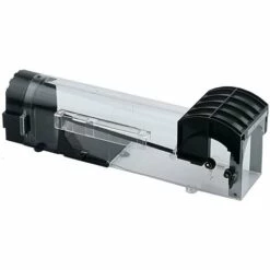 SUPERSELLER Anti-nuisible Piège à Souris Sans Cruauté Piège à Souris Intelligent Agrandi Et Piège à Rongeurs No Kill Pièges à Souris Réutilisables Pour Petites Souris Pour Maison, Garage, Extérieur, Enfants, Animaux Domestiques, Sans Danger, Noir & Transparent - Noir