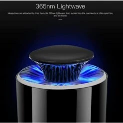 KARTOKNER USB UV Lampe Anti Moustique Électrique Tueur De Moustique Tueur D'insectes Mouches Piège,Surface Utile Jusqu'à 20m²,Pas Bruit,Pas Rayonnement (noir) -Outil d'entretien du jardin Soldes 52464951 5