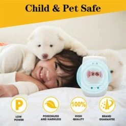 KARTOKNER 4 Packs Répulsif Ultrasons, Intérieur Electronique Ultrasonic Pest Repeller Pour Insectes, Moustiques, Souris, Fourmis, Cafards - (Mise à Niveau, Prise Standard Européenne) -Outil d'entretien du jardin Soldes 52467065 5