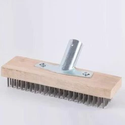 TINOR Balai Métal 30cm Acier, Balai Métal (sans Manche Bois)