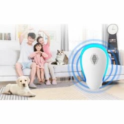 ELLE Répulsif Ultrason Anti-Rongeurs, Intérieur Efficace Expulser Répulsif Ultrasons 2 Pcs -Outil d'entretien du jardin Soldes 52637997 3