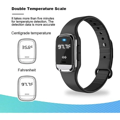 ELLE Bracelet Anti-Moustique Ultrasonique Intelligent , Montre Anti-Moustique Pour Enfant Adulte (rose) 5 ELLE Bracelet Anti-Moustique Ultrasonique Intelligent , Montre Anti-Moustique Pour Enfant Adulte (rose) – Image 3