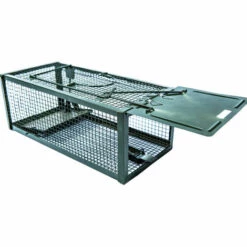 QERSTA Pièges à Rats Piège De Capture Deux Entrées Cage Piege Pour Souris Rongeurs Mulots 27X13X11CM