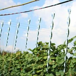 VERSAILLESFR Repulsif Oiseaux, 12 Pièces Epouvantail Oiseaux Effaroucheur Oiseaux Spirale Vent Réfléchissant Spirale Rotatif Répulsif Pour Effrayer Les Oiseau, 6 Couleurs (30CM) Versailles -Outil d'entretien du jardin Soldes 53366697 4