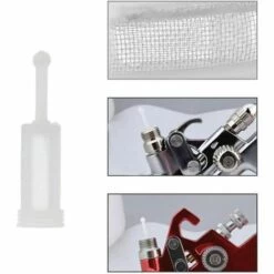 VERSAILLESFR 50 Pièces Filtre à Peinture Filtres à Gravité Pour Pistolet à Peinture Filtre à Pulvérisation Jetable Mailles Fines Des Filtres Universels Pour Pistolets De Pulvérisation Par Gravité 35.6*11.2mm Versailles 10 VERSAILLESFR 50 Pièces Filtre à Peinture Filtres à Gravité Pour Pistolet à Peinture Filtre à Pulvérisation Jetable Mailles Fines Des Filtres Universels Pour Pistolets De Pulvérisation Par Gravité 35.6*11.2mm Versailles -Outil d'entretien du jardin Soldes 53366699 4