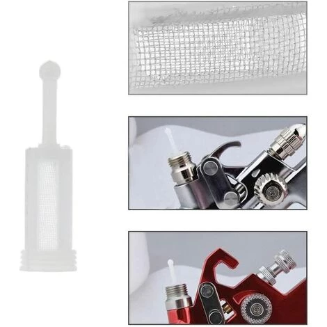 VERSAILLESFR 50 Pièces Filtre à Peinture Filtres à Gravité Pour Pistolet à Peinture Filtre à Pulvérisation Jetable Mailles Fines Des Filtres Universels Pour Pistolets De Pulvérisation Par Gravité 35.6*11.2mm Versailles 6 VERSAILLESFR 50 Pièces Filtre à Peinture Filtres à Gravité Pour Pistolet à Peinture Filtre à Pulvérisation Jetable Mailles Fines Des Filtres Universels Pour Pistolets De Pulvérisation Par Gravité 35.6*11.2mm Versailles – Image 4