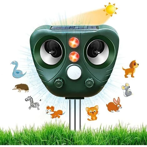 SUPERMARKET Répulsif Chat Exterieur, Ultrason Chat, Repulsif Chien, Charge Solaire,Chargement USB Prévenir Les Chiens Et Les Chats, Les Oiseaux, Pour Jardins, Champs, Pépinières, Etanche IP65,Superma,vert,1 Pièces 3 SUPERMARKET Répulsif Chat Exterieur, Ultrason Chat, Repulsif Chien, Charge Solaire,Chargement USB Prévenir Les Chiens Et Les Chats, Les Oiseaux, Pour Jardins, Champs, Pépinières, Etanche IP65,Superma,vert,1 Pièces