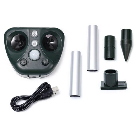 SUPERMARKET Répulsif Chat Exterieur, Ultrason Chat, Repulsif Chien, Charge Solaire,Chargement USB Prévenir Les Chiens Et Les Chats, Les Oiseaux, Pour Jardins, Champs, Pépinières, Etanche IP65,Superma,vert,1 Pièces 7 SUPERMARKET Répulsif Chat Exterieur, Ultrason Chat, Repulsif Chien, Charge Solaire,Chargement USB Prévenir Les Chiens Et Les Chats, Les Oiseaux, Pour Jardins, Champs, Pépinières, Etanche IP65,Superma,vert,1 Pièces – Image 5