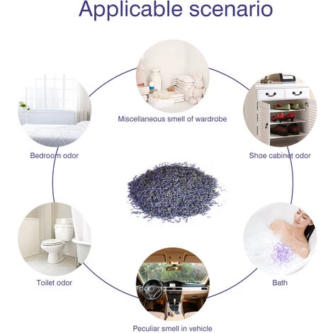 THSINDE Sachets Parfumés Lavande: 12 Sachets Senteur Pour Armoire, Linge Et Placard - Sac De Lavande Séchée Désodorisant Pour La Maison Ou La Voiture 6 THSINDE Sachets Parfumés Lavande: 12 Sachets Senteur Pour Armoire, Linge Et Placard - Sac De Lavande Séchée Désodorisant Pour La Maison Ou La Voiture – Image 4