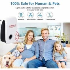 ILOVEMILAN Ultrason Souris Et Rats Lot De 5 - Repulsif Ultrason Moustique - Répulsif Ultrason - Anti Moustique Ultrason - Ultrason Souris -Repulsif Fourmis - Répulsif Souris - Répulsif Araignée - Utrason Rat -Outil d'entretien du jardin Soldes 54413049 3