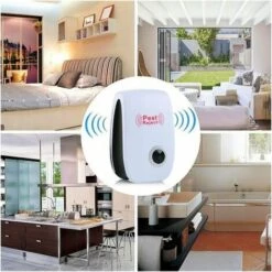 ILOVEMILAN Ultrason Souris Et Rats Lot De 5 - Repulsif Ultrason Moustique - Répulsif Ultrason - Anti Moustique Ultrason - Ultrason Souris -Repulsif Fourmis - Répulsif Souris - Répulsif Araignée - Utrason Rat -Outil d'entretien du jardin Soldes 54413049 4