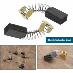 LITZEE 4 Paires Balais De Charbon Moteur CB103 Compatible Pour Électriques HM0810 181030 -Outil d'entretien du jardin Soldes 54724670 4