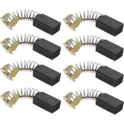 LITZEE 4 Paires Balais De Charbon Moteur CB103 Compatible Pour Électriques HM0810 181030 -Outil d'entretien du jardin Soldes 54724670 5