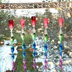 Betterlife Lot De 6 Tiges Réfléchissantes En Spirale Pour Effrayer Les Oiseaux De La Maison, Du Jardin, De La Piscine (30 Cm) -Outil d'entretien du jardin Soldes 54855090 4