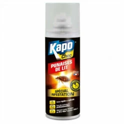 Aérosol Spécial Infestation Contre Les Punaises De Lit 200ml KAPO Choc