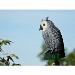 ENLENK Naturel Faux épouvantail Chouette Leurre - Chouette Pest Repellet -Outil d'entretien du jardin Soldes 55352341 5