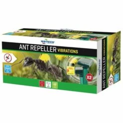 WEITECH Répulsif à Fourmis à Ultrasons Surface 2x400m² Vibrations - Vert