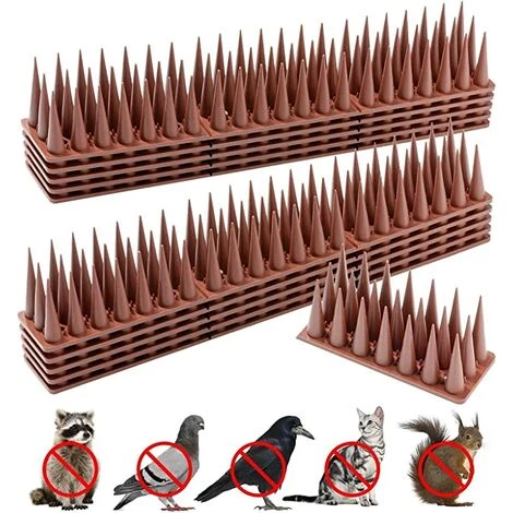 BENOBBY KIDS Pic Anti Pigeon, 4.3M Anti Pigeons Pour Balcon Plastique Kit, Repulsif Oiseaux Pigeon Pic Anti Chat, Pour Moineaux Hirondelles Corneilles (grosse épine, Livrer Nano-colle, Livrer Attaches De Câble) 3 BENOBBY KIDS Pic Anti Pigeon, 4.3M Anti Pigeons Pour Balcon Plastique Kit, Repulsif Oiseaux Pigeon Pic Anti Chat, Pour Moineaux Hirondelles Corneilles (grosse épine, Livrer Nano-colle, Livrer Attaches De Câble)