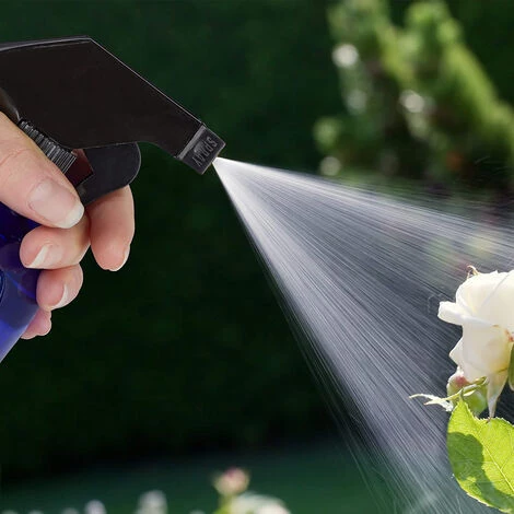 PETITES ECREVISSES Lot De 2 Vaporisateur De Jardin En Verre Rechargeable Flacons Pulvérisateur De 16oz / 500ml Pour Jardinage Nettoyage Désinfecter - Bleu 7 PETITES ECREVISSES Lot De 2 Vaporisateur De Jardin En Verre Rechargeable Flacons Pulvérisateur De 16oz / 500ml Pour Jardinage Nettoyage Désinfecter - Bleu – Image 5