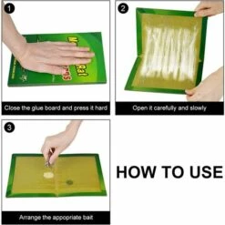 PERLE RARE Piège à Souris Pièges à Rats, 5 Plaques Collantes Souris, Plaques De Glu Anti Souris Anti Rat - Grande Taille 8"x12" -Outil d'entretien du jardin Soldes 55869559 3