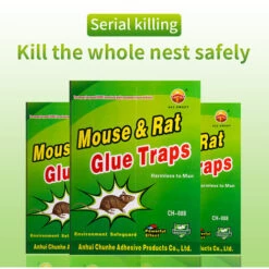 IRISFR Piège à Souris Pièges à Rats, 5 Plaques Collantes Souris, Plaques De Glu Anti Souris Anti Rat，Lilaris -Outil d'entretien du jardin Soldes 56059570 3