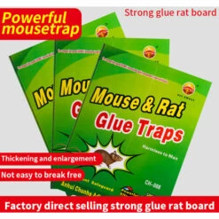 IRISFR Piège à Souris Pièges à Rats, 5 Plaques Collantes Souris, Plaques De Glu Anti Souris Anti Rat，Lilaris -Outil d'entretien du jardin Soldes 56059570 4
