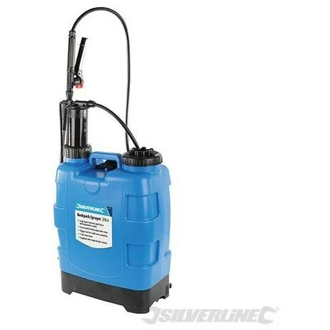 SILVERLINE Pulvérisateur Manuel à Dos, 20 L, 20 L 3 SILVERLINE Pulvérisateur Manuel à Dos, 20 L, 20 L