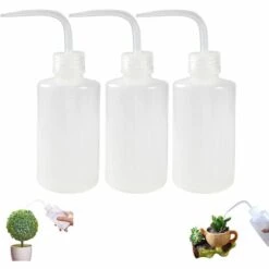 Outil d'entretien du jardin Soldes 14 READCLY 3Pcs Flacon De Lavage De Sécurité,250ml Bouteille Pissette Plastique Bouteilles Compressibles Pour Labo De Tatouage Jardin Plantes