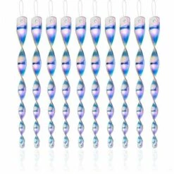 GUAZHUNIFR Répulsif Oiseaux,GU.B/bon Répulsif Oiseaux, 10 Pièces Répulsif Contre Les Oiseaux 30 Cm Barre Effaroucheur Oiseaux,Violet