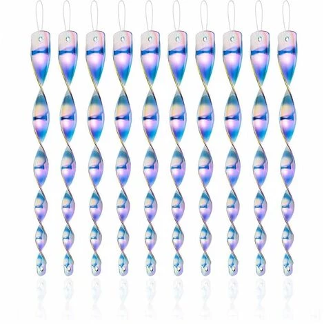 GUAZHUNIFR Répulsif Oiseaux,GU.B/bon Répulsif Oiseaux, 10 Pièces Répulsif Contre Les Oiseaux 30 Cm Barre Effaroucheur Oiseaux,Violet 3 GUAZHUNIFR Répulsif Oiseaux,GU.B/bon Répulsif Oiseaux, 10 Pièces Répulsif Contre Les Oiseaux 30 Cm Barre Effaroucheur Oiseaux,Violet