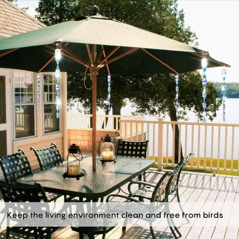 GUAZHUNIFR Répulsif Oiseaux,GU.B/bon Répulsif Oiseaux, 10 Pièces Répulsif Contre Les Oiseaux 30 Cm Barre Effaroucheur Oiseaux,Violet 7 GUAZHUNIFR Répulsif Oiseaux,GU.B/bon Répulsif Oiseaux, 10 Pièces Répulsif Contre Les Oiseaux 30 Cm Barre Effaroucheur Oiseaux,Violet – Image 5