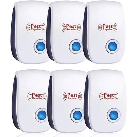 DECKON Repulsif Ultrasons, Ultrason Souris Lot De 6, Ultrason Souris Et Rat Efficace Contre Souris,Rats,Mouches,Moustiques,Insectes Nuisibles,Araignées,Cafards, Sûr Et Non Toxique 3 DECKON Repulsif Ultrasons, Ultrason Souris Lot De 6, Ultrason Souris Et Rat Efficace Contre Souris,Rats,Mouches,Moustiques,Insectes Nuisibles,Araignées,Cafards, Sûr Et Non Toxique