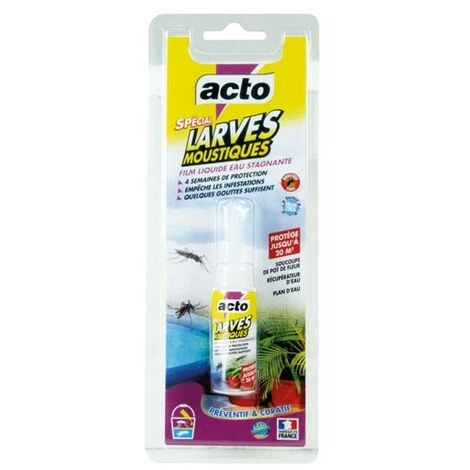 COMPAGNIE GENERALE INSECTICIDE ACTO LARVE MOUSTIK FILM EAU STAGNANTE (Vendu Par 1) 3 COMPAGNIE GENERALE INSECTICIDE ACTO LARVE MOUSTIK FILM EAU STAGNANTE (Vendu Par 1)
