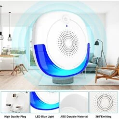 FLYME Lot De 2 Répulsifs Anti-moustiques à Ultrasons, Prise Anti-moustiques électrique, Insectifuge D'intérieur Pour Moustiques, Rats, Cafards, Araignées, Grillons Et Rongeurs 11 FLYME Lot De 2 Répulsifs Anti-moustiques à Ultrasons, Prise Anti-moustiques électrique, Insectifuge D'intérieur Pour Moustiques, Rats, Cafards, Araignées, Grillons Et Rongeurs -Outil d'entretien du jardin Soldes 57481332 5