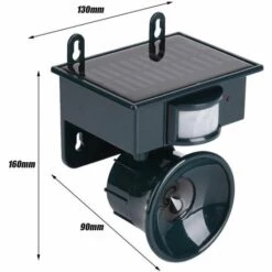 HAPPYSHOPPING Repulsif D'oiseaux D'exterieur Repulsif D'oiseaux Repulsif D'oiseaux Solaire Livre Avec Batterie -Outil d'entretien du jardin Soldes 57587184 5