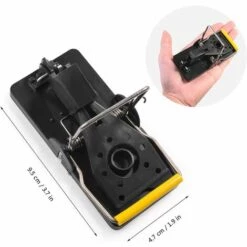 BARES Lot De 10 Piège à Souris, Piège à Souris Reutilisable Avec Ressort Puissant, Puissant, Securise, Sensible, Efficace, Tapette à Rat Pour Intérieur Cuisine Maison Jardin (10 Pièces) -Outil d'entretien du jardin Soldes 57596504 2