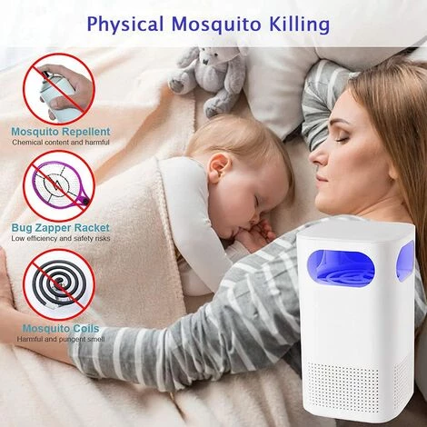 GRID COOL Lampe Anti Moustique, UV Moustique Tueur Lampe Electrique Moustique Killer Lampe,Intérieur Destructeur De Moustique Zapper Lampe Pour Répulsif Moustique, Mites, Mouches,Insectes 4 GRID COOL Lampe Anti Moustique, UV Moustique Tueur Lampe Electrique Moustique Killer Lampe,Intérieur Destructeur De Moustique Zapper Lampe Pour Répulsif Moustique, Mites, Mouches,Insectes – Image 2