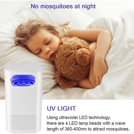 GRID COOL Lampe Anti Moustique, UV Moustique Tueur Lampe Electrique Moustique Killer Lampe,Intérieur Destructeur De Moustique Zapper Lampe Pour Répulsif Moustique, Mites, Mouches,Insectes 5 GRID COOL Lampe Anti Moustique, UV Moustique Tueur Lampe Electrique Moustique Killer Lampe,Intérieur Destructeur De Moustique Zapper Lampe Pour Répulsif Moustique, Mites, Mouches,Insectes – Image 3