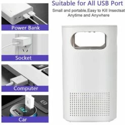 GRID COOL Lampe Anti Moustique, UV Moustique Tueur Lampe Electrique Moustique Killer Lampe,Intérieur Destructeur De Moustique Zapper Lampe Pour Répulsif Moustique, Mites, Mouches,Insectes 10 GRID COOL Lampe Anti Moustique, UV Moustique Tueur Lampe Electrique Moustique Killer Lampe,Intérieur Destructeur De Moustique Zapper Lampe Pour Répulsif Moustique, Mites, Mouches,Insectes -Outil d'entretien du jardin Soldes 58348568 4