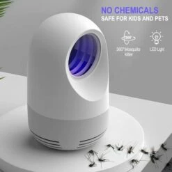 LTS FAFA Lampe Anti-Moustiques,Fly Bug Attraction ¨¦lectrique Lumi¨¨re UV Tueur D'insectes,Pi¨¨ge ¨¤ Insectes De Charge USB Tueur De Mouches Pour Cuisine, Int¨¦rieure Chambre D'enfants -Outil d'entretien du jardin Soldes 58368757 3