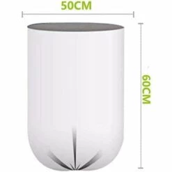 AOUGO Lot De 100 Sacs Poubelles Biologiques De 30 L, Résistants Aux Déchirures, Sacs Pour Déchets Alimentaires, 100 % Compostables Et Biodégradables, Fabriqués à Partir D'amidon De Maïs. -Outil d'entretien du jardin Soldes 58576190 4