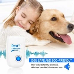 ABCRITAL Répulsif Ultrason,Répulsif À Ultrasons Pour Rat, Araignée, Souris, Fourmis, Cafards, Punaises De Lit Et Autres Rongeurs(4 Unités) -Outil d'entretien du jardin Soldes 58750476 3