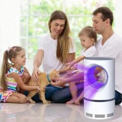 TINOR Lampe Anti-Moustiques, (Version 2022) Moustique Tueur Lampe, LED Répulsif Tueur De Moustiques, USB Piège à Mouche Électrique UV Electrique Moustique Killer Lampe Non Toxique, Efficace, Sûr -Outil d'entretien du jardin Soldes 58831701 3