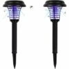 LYCXAMES Lot De 2 Lampes Solaires Répulsives Pour Extérieur,Anti-moustiques,Anti-Insectes électroniques,Anti-moustiques,Anti-Insectes,Anti-vers,Anti-moustiques Et éclairage De Jardin(Path UV Light) -Outil d'entretien du jardin Soldes 58847830 1