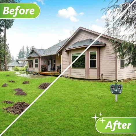 PERLE RARE Répulsif Pour Oiseaux à Foudres Et Ultrasons Répulsif Contre Les Pigeons Mouettes Et Autres Animaux Comme Chats Sur Le Balcon Fenêtres Pour Protection Arbre Fruitier 4 PERLE RARE Répulsif Pour Oiseaux à Foudres Et Ultrasons Répulsif Contre Les Pigeons Mouettes Et Autres Animaux Comme Chats Sur Le Balcon Fenêtres Pour Protection Arbre Fruitier – Image 2