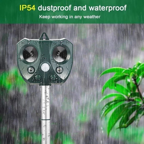 PERLE RARE Répulsif Pour Oiseaux à Foudres Et Ultrasons Répulsif Contre Les Pigeons Mouettes Et Autres Animaux Comme Chats Sur Le Balcon Fenêtres Pour Protection Arbre Fruitier 5 PERLE RARE Répulsif Pour Oiseaux à Foudres Et Ultrasons Répulsif Contre Les Pigeons Mouettes Et Autres Animaux Comme Chats Sur Le Balcon Fenêtres Pour Protection Arbre Fruitier – Image 3
