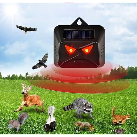 BENOBBY KIDS ISOTRONIC Répulsif Solaire Contre Les Animaux Sauvages Tels Que Les Ratons Laveurs, Les Chevreuils, Les Renards, Les Sangliers, Etc. - 4 Répulsifs Efficaces Avec Lumière LED Rouge 3 BENOBBY KIDS ISOTRONIC Répulsif Solaire Contre Les Animaux Sauvages Tels Que Les Ratons Laveurs, Les Chevreuils, Les Renards, Les Sangliers, Etc. - 4 Répulsifs Efficaces Avec Lumière LED Rouge